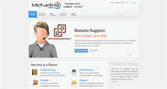 Desktop Screenshot of mcfarlingtech.net